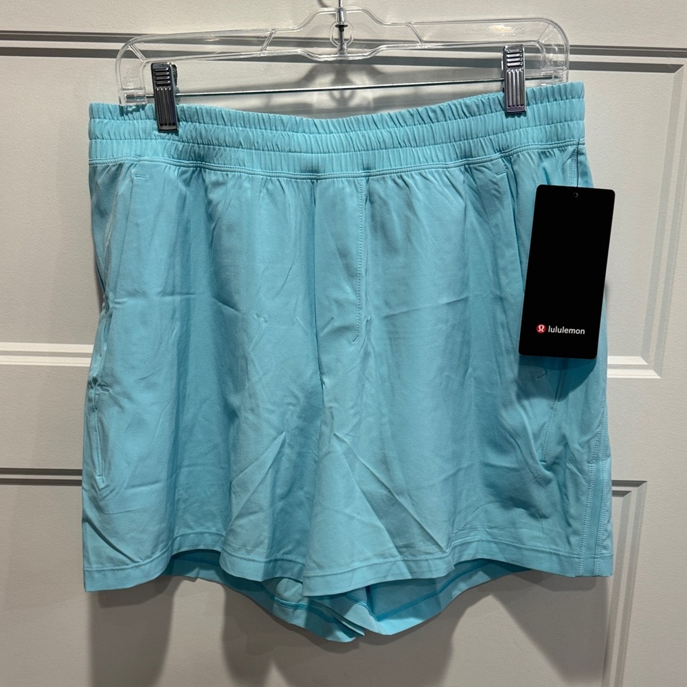 lululemon athletica Men's Light Blue Athletic Shorts